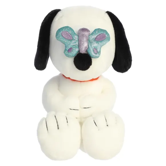 Peanuts Snoopy with Butterfly Stuffed Animal by Aurora