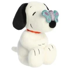 Peanuts Snoopy with Butterfly Stuffed Animal by Aurora