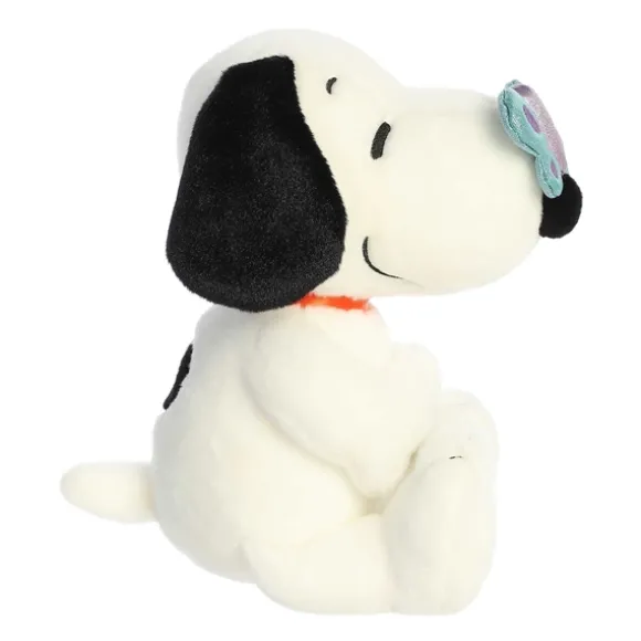 Peanuts Snoopy with Butterfly Stuffed Animal by Aurora