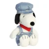 Peanuts Train Engineer Snoopy Stuffed Animal by Aurora