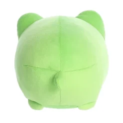 Pistachio the Green Stuffed Cat Meowchi Plush by Aurora