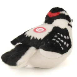 Plush Downy Woodpecker Audubon Bird with Sound by Wild Republic