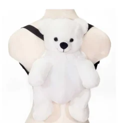 Plush Polar Bear Backpack by Fiesta