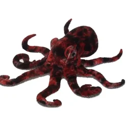 Realistic Red Octopus Stuffed Animal by Fiesta