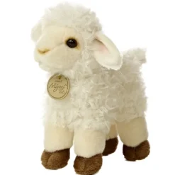 Realistic Stuffed Baby Sheep 7 Inch Plush Lamb by Aurora