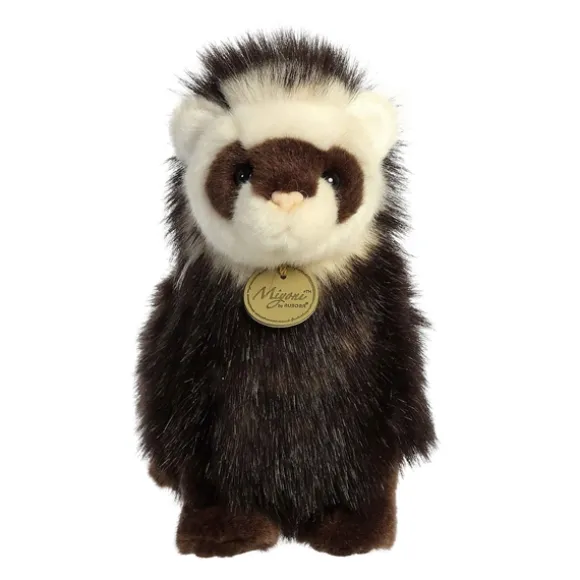 Realistic Stuffed Ferret 10 Inch Miyoni Plush by Aurora