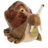 Realistic Stuffed Garden Snail 9 Inch Miyoni Plush by Aurora