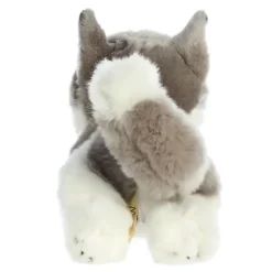 Realistic Stuffed Husky 11 Inch Plush Dog by Aurora