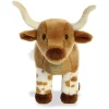 Realistic Stuffed Longhorn 10 Inch Miyoni Plush by Aurora