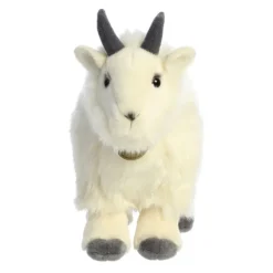Realistic Stuffed Mountain Goat 10 Inch Miyoni Plush by Aurora