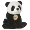 Realistic Stuffed Panda Bear 5 Inch Plush by Aurora