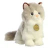 Realistic Stuffed Ragdoll Cat 9 Inch Miyoni Plush by Aurora