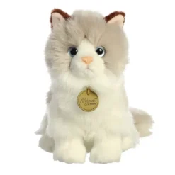 Realistic Stuffed Ragdoll Cat 9 Inch Miyoni Plush by Aurora
