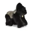 Realistic Stuffed Silverback Gorilla 12 Inch Miyoni Plush by Aurora