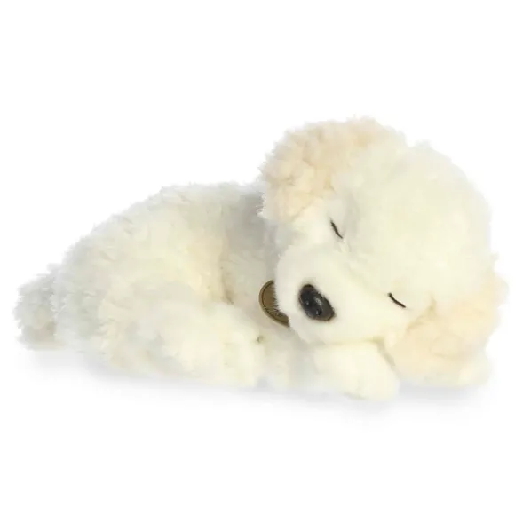 Realistic Stuffed Sleepy Poodle Pup Miyoni Plush by Aurora