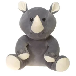 Rodolfo the Smooth Stuffed Rhino Huggy Huggables by Fiesta