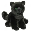 Salem the 12 Inch Stuffed Floppy Black Cat by Douglas