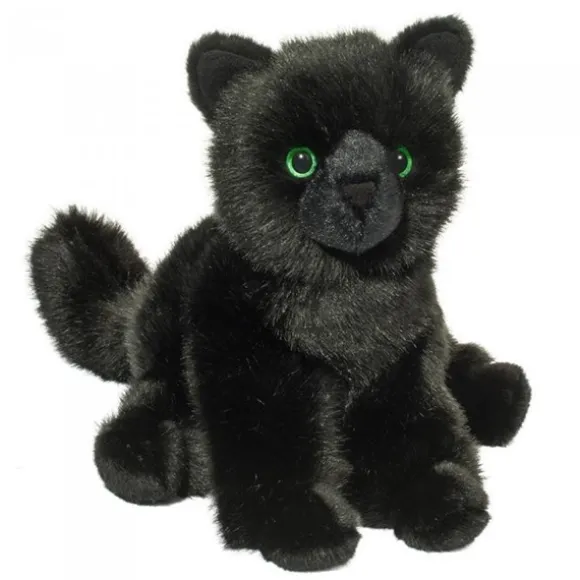 Salem the 12 Inch Stuffed Floppy Black Cat by Douglas