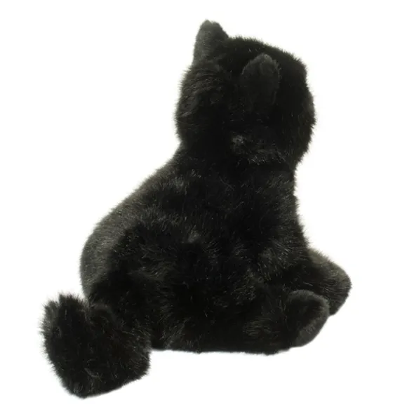 Salem the 12 Inch Stuffed Floppy Black Cat by Douglas