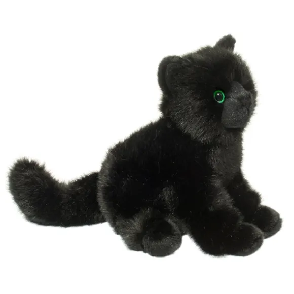 Salem the 12 Inch Stuffed Floppy Black Cat by Douglas