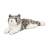 Smokey the Stuffed Gray Tabby Cat by Douglas