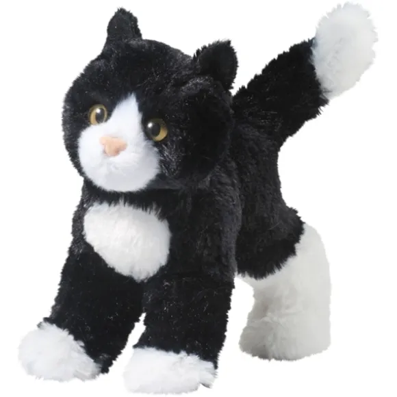 Snippy the Little Plush Tuxedo Cat by Douglas
