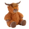 Snuggleluvs Weighted Plush Highland Cow by Wild Republic