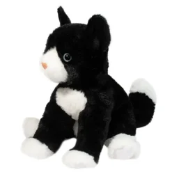 Soft Beckie the 12 Inch Plush Tuxedo Cat by Douglas