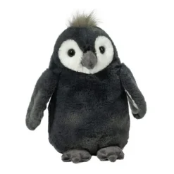 Soft Perrie the 9 Inch Plush Grey Penguin by Douglas