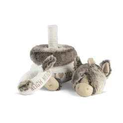 Stackable Rings Plush Horse Baby Toy by Demdaco