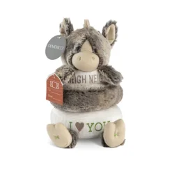 Stackable Rings Plush Horse Baby Toy by Demdaco