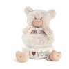 Stackable Rings Plush Pig Baby Toy by Demdaco