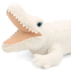 Stuffed White Alligator 23 Inch Cuddlekin by Wild Republic