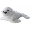 Stuffed White Harp Seal Mini Flopsie by Aurora