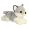 Stuffed Wolf Pup Mini Flopsie by Aurora