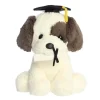 Terrier Pup Stuffed Dog with Graduation Cap and Diploma by Aurora
