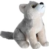 Wild Calls Stuffed Wolf with Real Sound by Wild Republic