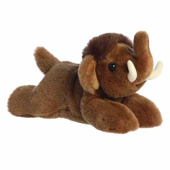 Wynn the Stuffed Woolly Mammoth Mini Flopsie by Aurora