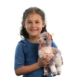 Zephyr the Gray Plush Llama by Douglas